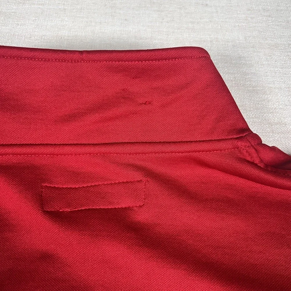 Y2K Ecko Unltd. Red Full Zip Track Jacket Mens 2XL Color Block Logo